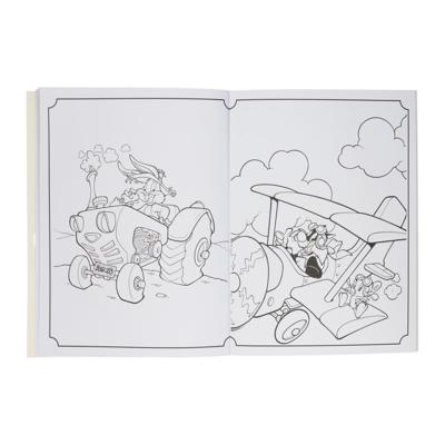 Boek Specials Nederland BV Super color kleurboek looney tunes met potloden