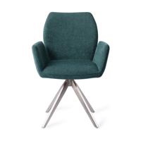 Jesper Home Misaki eetkamerstoel Merry Mermaid turn steel - thumbnail