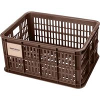 Gerecyclede fietskrat Basil Crate S 17.5 liter 29 x 39 x 20 cm - brown - thumbnail