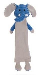 Beeztees flatino olifant ajan - hondenspeelgoed - pluche - blauw/grijs - 41x22x10 cm Beeztees flatino olifant ajan - hondenspeelgoed - pluche - blauw/grijs - 41x22x10 cm