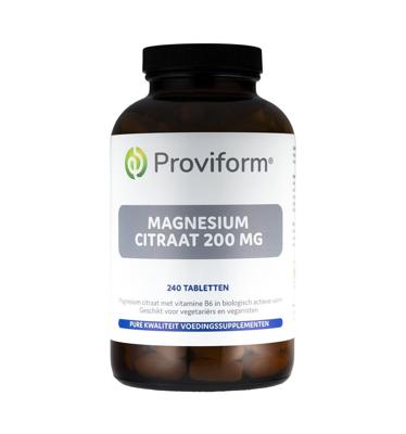 Proviform Magnesium Citraat 200mg 240st Proviform Magnesium Citraat 200mg 240st
