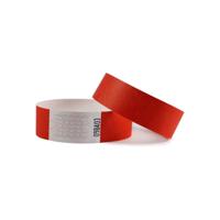 Polsband Combicraft Tyvek rood 100 stuks - thumbnail
