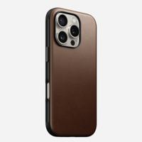 Nomad Modern Nomad lederen hoesje iPhone 16 Pro - Brown - thumbnail