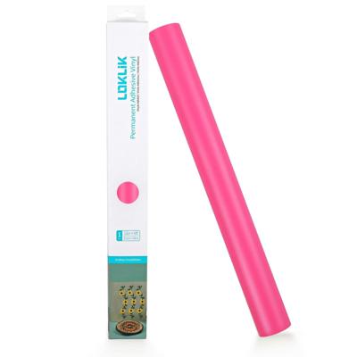 LOKLiK • permanent zelfklevend vinyl mat roze 30,5x180cm