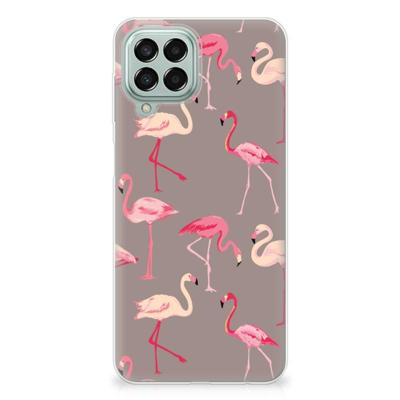 Samsung Galaxy M33 | TPU Hoesje | Flamingo