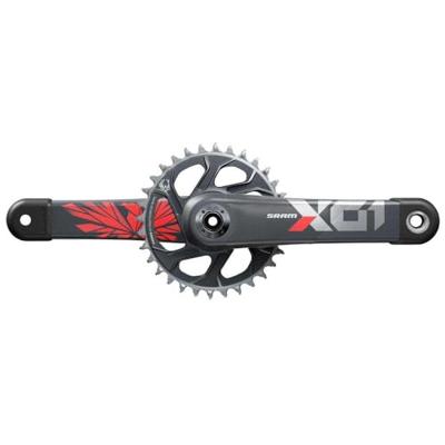 SRAM crankstel "x01 eagle" crankset x01 eagle 32t boost 170mm oxy red
