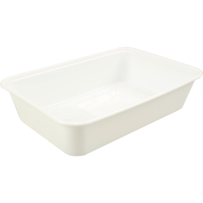 Bak | PP | 500ml | spuitgiet | 172x120x35mm | wit | 500 stuks