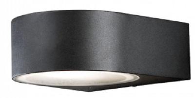 Konstsmide Teramo 7510-750 Buitenlamp (wand) Spaarlamp, LED E27 40 W Zwart