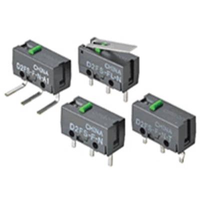 Omron D2FS-FL-N-A1 Microschakelaar 6 V/DC 0.1 A 1x uit/(aan) 1 stuk(s) Bag