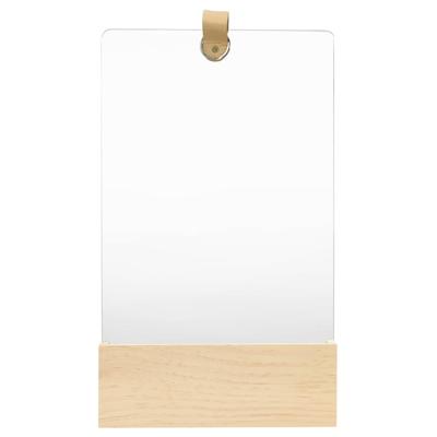 VidaXL Wandspiegel 23x29,5 cm massief grenenhout