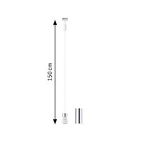 Paulmann 2EasyBasic Pend 230V-railsysteem lamp URail E27 Wit - thumbnail