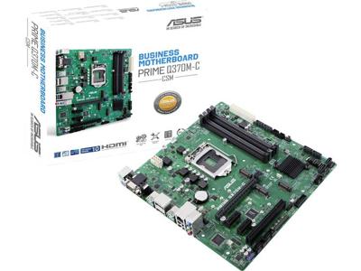 Asus PRIME Q370M-C/CSM Moederbord Socket Intel® 1151v2 Vormfactor Micro-ATX Moederbord chipset Intel® Q370