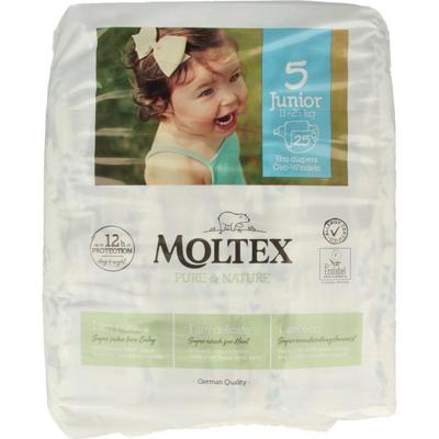 Moltex Pure & nature babyluiers junior 25 Stuks
