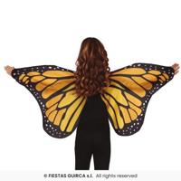 Vlindervleugels Orange Realistisch (110x50cm) - thumbnail