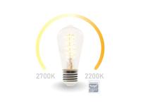 Smart wifi-ledlamp warmwit & intens warmwit e27 st64 Velleman - Velleman - thumbnail