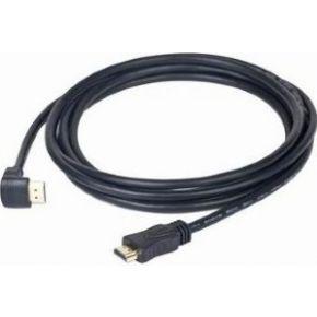 High Speed HDMI kabel met Ethernet, haakse aansluiting High Speed HDMI kabel met Ethernet, haakse aansluiting