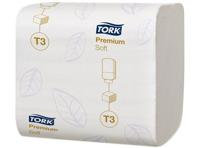 Toiletpapier tork t3 premium gevouwen wit 114273 - thumbnail