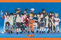 Poster Naruto - Konoha ninjas 91,5x61cm - thumbnail