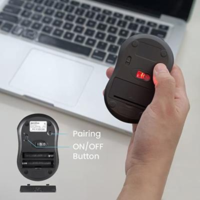 Simpletek Muis Bluetooth Optisch Zwart 3 Toetsen 1000 dpi