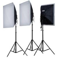 Falcon Eyes Continu Lichtset LH-ESB5050K3 3x55W - thumbnail