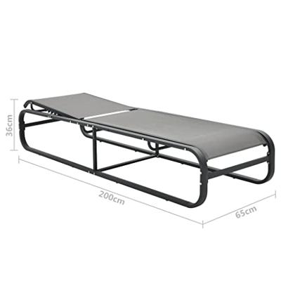 Ligbed aluminium en textileen