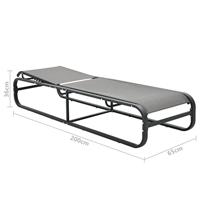 Ligbed aluminium en textileen - thumbnail