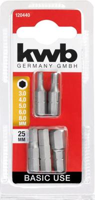 kwb 120440 Kruis-bit 5-delig