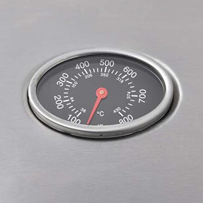 VidaXL Gasbarbecue 4+1 kookzone zilver