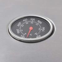 VidaXL Gasbarbecue 4+1 kookzone zilver - thumbnail