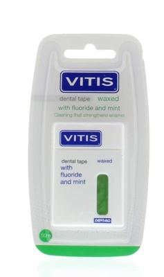 Vitis Tape waxed fluor mint groen 50 meter 1 Stuks