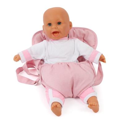 Poppen Draagzak - Melange Roze