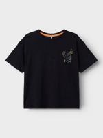 Name it zomer shirt jongens - zwart - boxy fit - Nkmpjayo - thumbnail