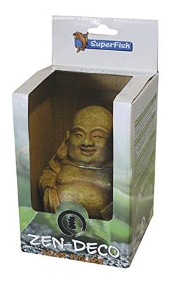 Superfish Zen Deco Laughing Buddha - Harmonieuze Aquarium Decoratie voor Stijlvolle Rust