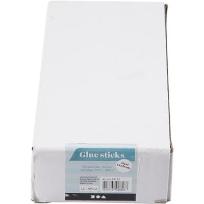 Creativ Company Lijmpistool vullingen maxi, l: 25 cm, d 11 mm, 50 stuk/ 1 doos