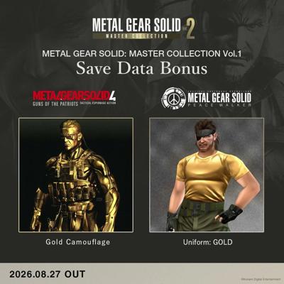 Metal Gear Solid: Master Collection Volume 2 - Day One Edition Metal Gear Solid: Master Collection Volume 2 - Day One Edition