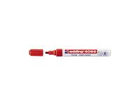 Krijtstift edding 4095 rond 2-3mm rood - thumbnail