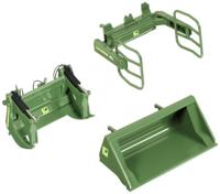 Wiking Accessoireset voorlader - set A 'Bressel & Lade' groen 1:32 - thumbnail