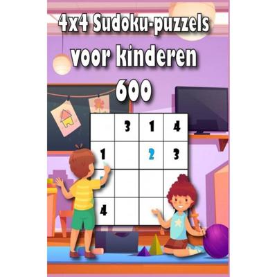 4X4 Sudoku Voor Kids 600
