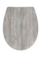 Toiletzitting Cedo Ponderosa Pine Softclose Houtlook Grijs Cedo - thumbnail