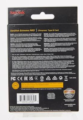 SanDisk Extreme Pro 128GB CFexpress Type-B - thumbnail