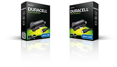Duracell autolader met micro-USB kabel DR5005A Duracell autolader met micro-USB kabel DR5005A