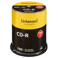 Intenso 1001126 CD-R 80 disc 700 MB 100 stuk(s) Spindel - thumbnail