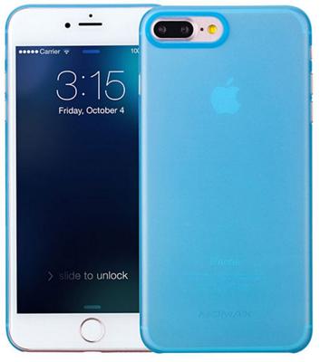 iPhone 7 Plus / iPhone 8 Plus Ultra Dun Hoesje Case Cover Blauw 0.3mm