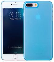iPhone 7 Plus / iPhone 8 Plus Ultra Dun Hoesje Case Cover Blauw 0.3mm - thumbnail