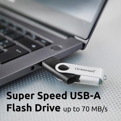 USB stick INTENSO Office Line 32GB USB-A 3.2 32 GB Zwart - thumbnail