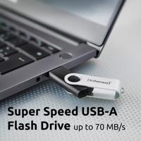Intenso 3.2 Gen1 Office Line USB-stick 64 GB Zwart 3543490 USB-A 3.2 Gen 1 - thumbnail