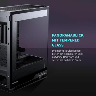 Phanteks PH-ES524XTG_DBK01 Midi-tower Behuizing, Gaming-behuizing, PC-behuizing Zwart
