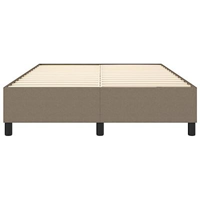 Boxspringframe stof taupe 140x190 cm Boxspringframe stof taupe 140x190 cm