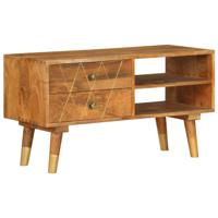 VidaXL Tv-meubel 85x35x47 cm massief mangohout - thumbnail