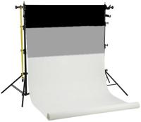 Linkstar Achtergrond Systeem BSK-3P + 3 Papier Achtergronden - thumbnail